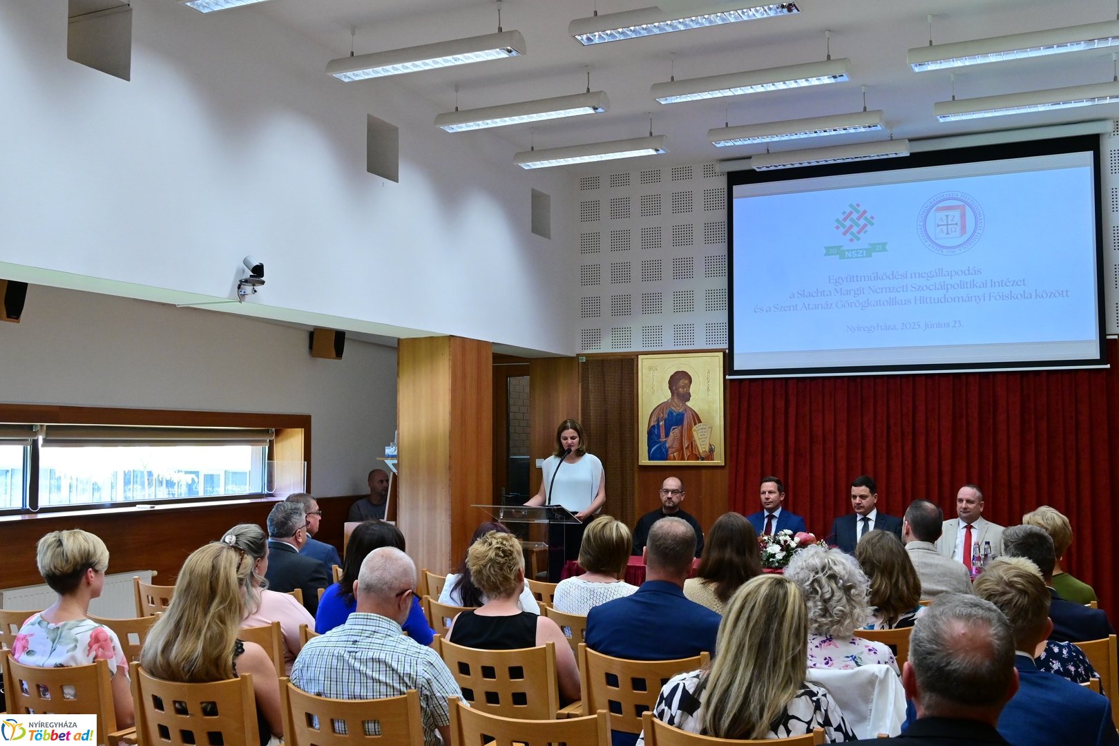 Együttműködési megállapodás a görögkatolikus hittudományi főiskolán - 2025 június