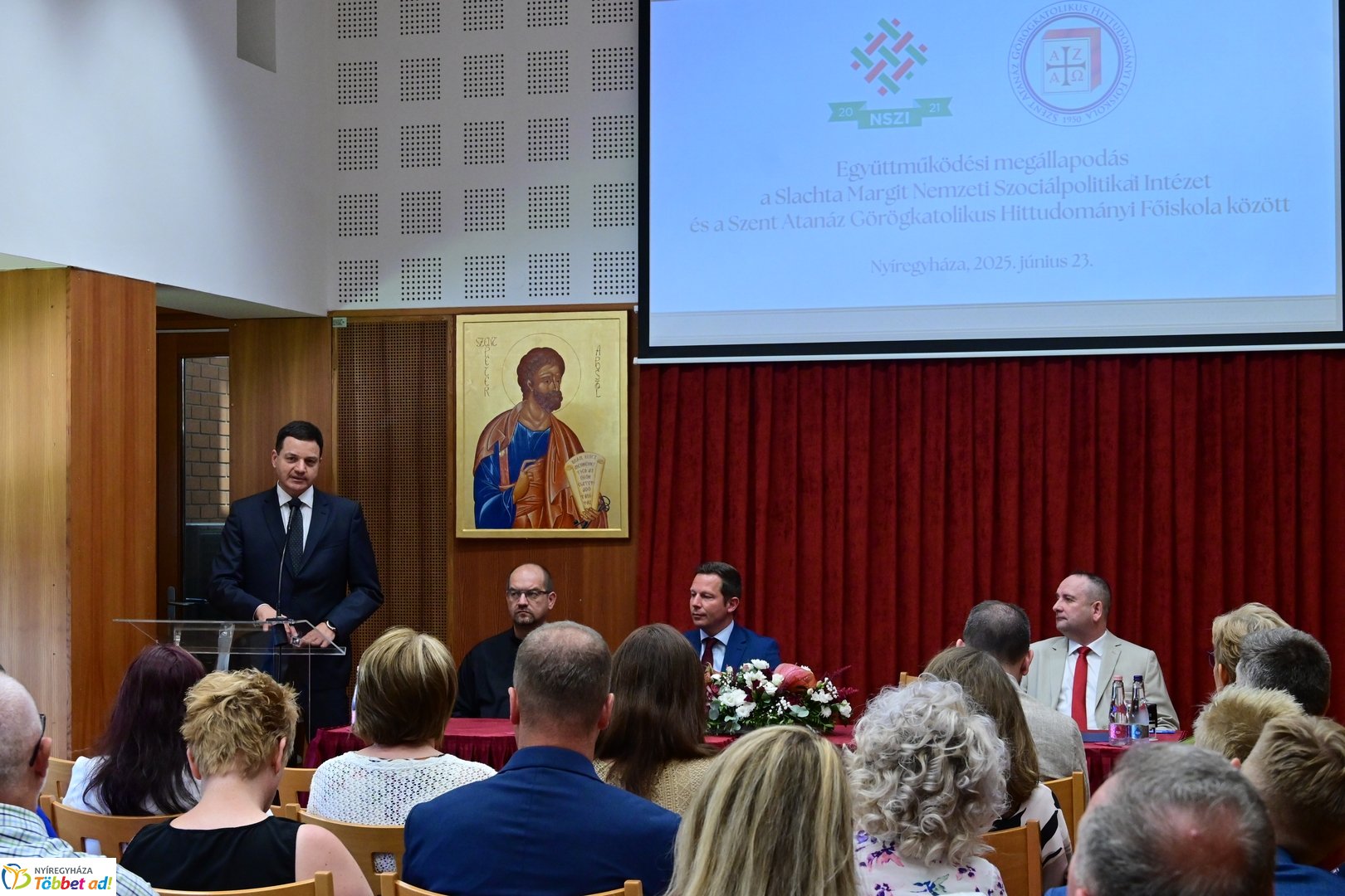 Együttműködési megállapodás a görögkatolikus hittudományi főiskolán - 2025 június