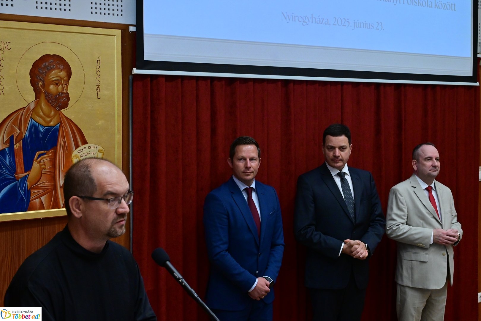 Együttműködési megállapodás a görögkatolikus hittudományi főiskolán - 2025 június