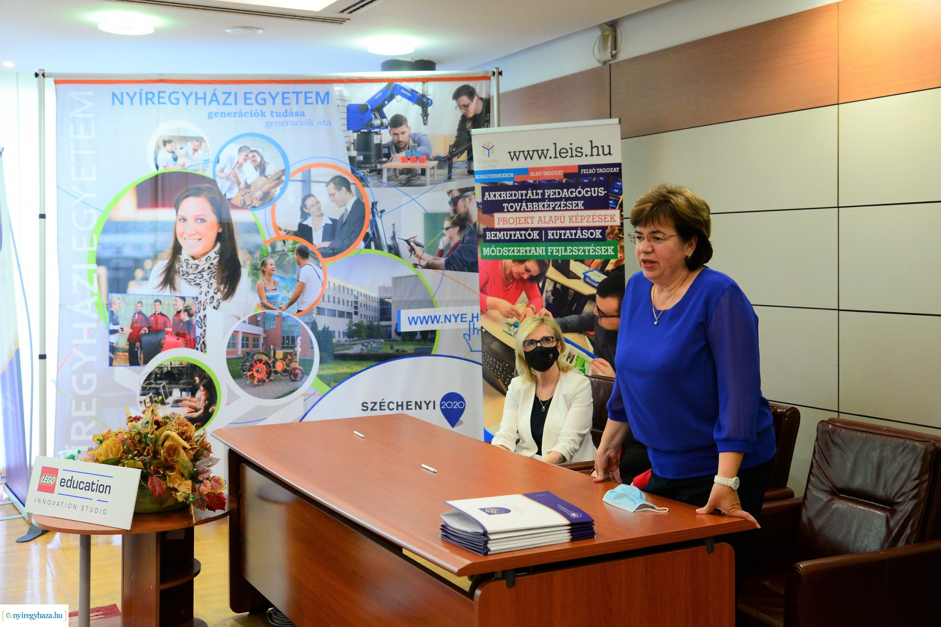 Együttműködési megállapodás aláírása a Nyíregyházi Egyetemen