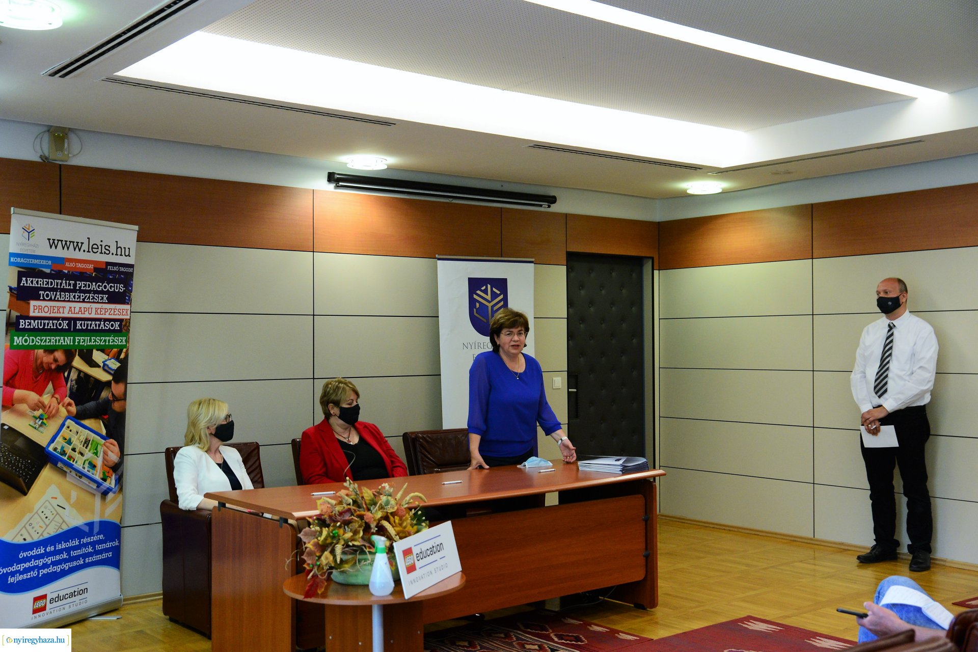 Együttműködési megállapodás aláírása a Nyíregyházi Egyetemen