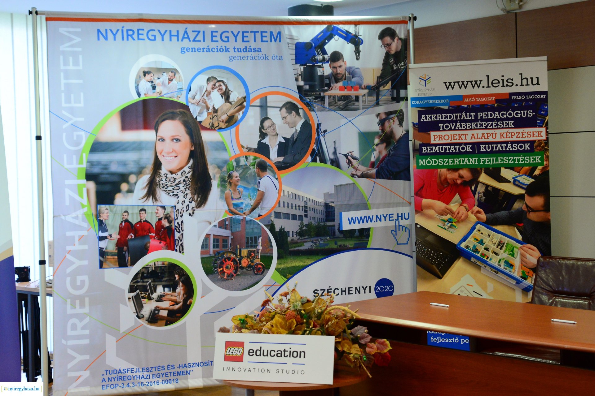 Együttműködési megállapodás aláírása a Nyíregyházi Egyetemen