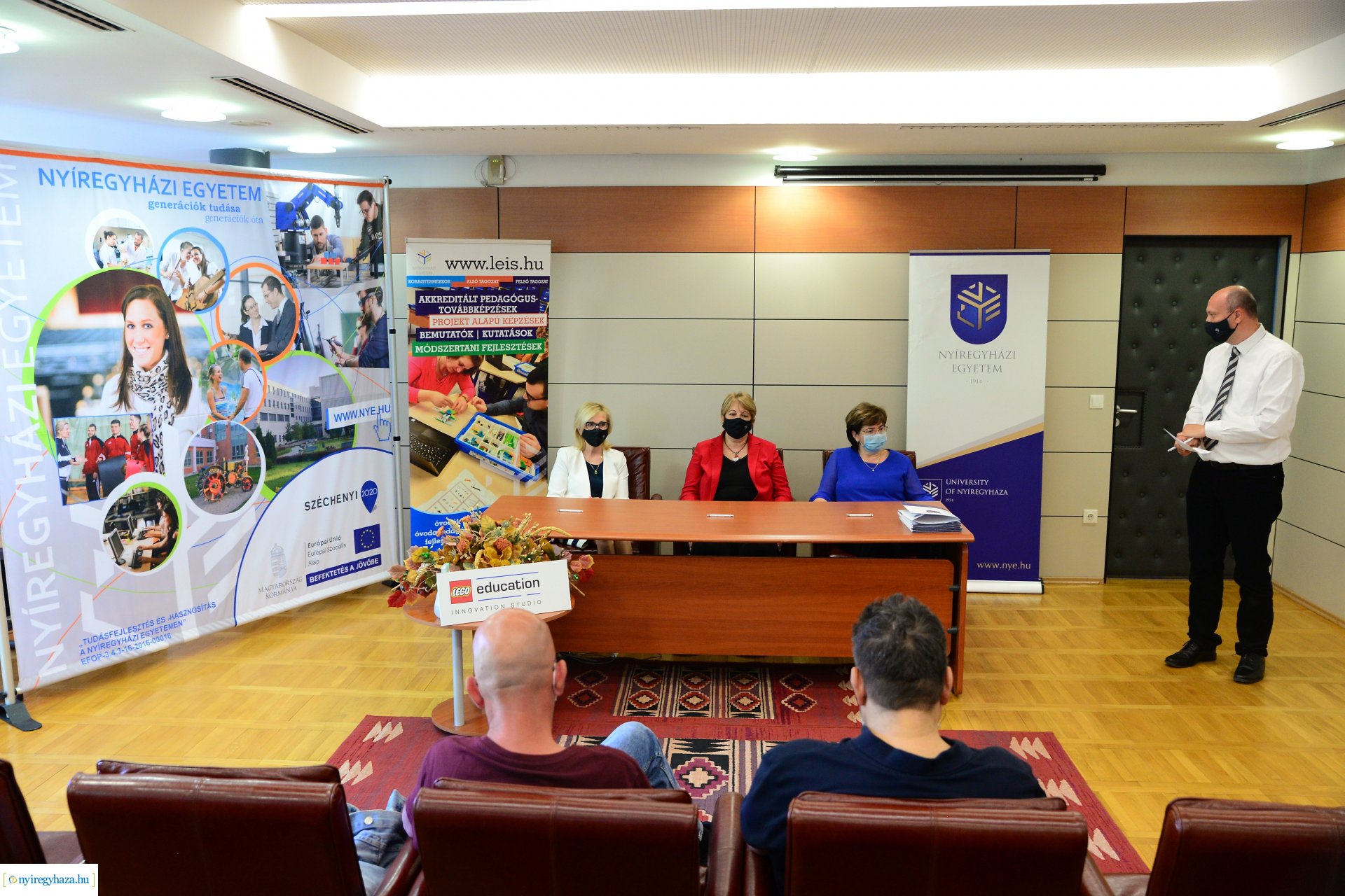 Együttműködési megállapodás aláírása a Nyíregyházi Egyetemen