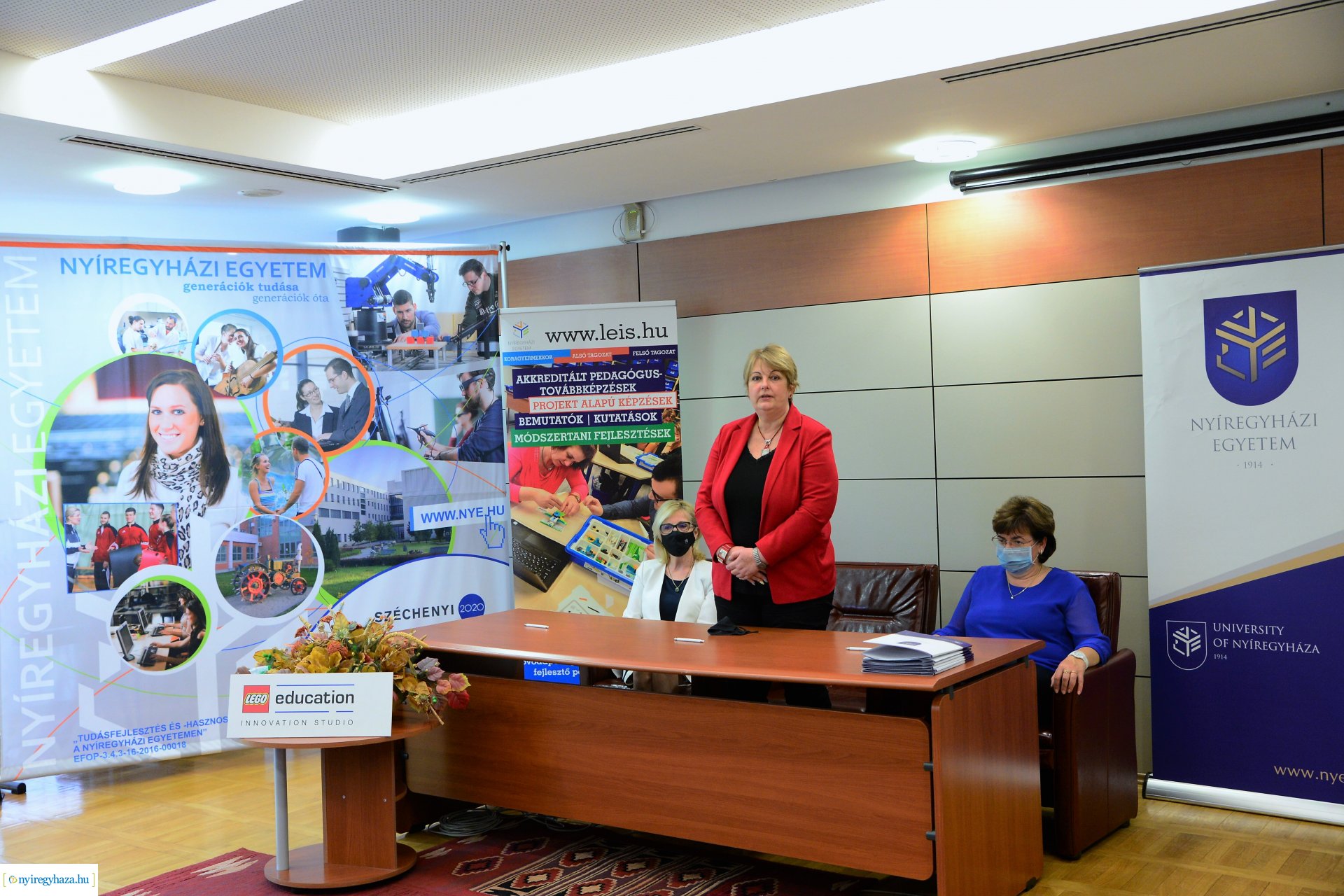 Együttműködési megállapodás aláírása a Nyíregyházi Egyetemen