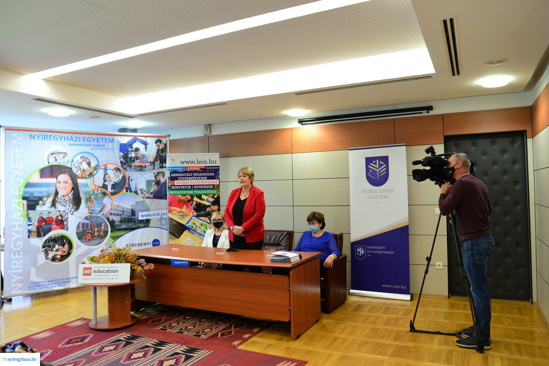 Együttműködési megállapodás aláírása a Nyíregyházi Egyetemen