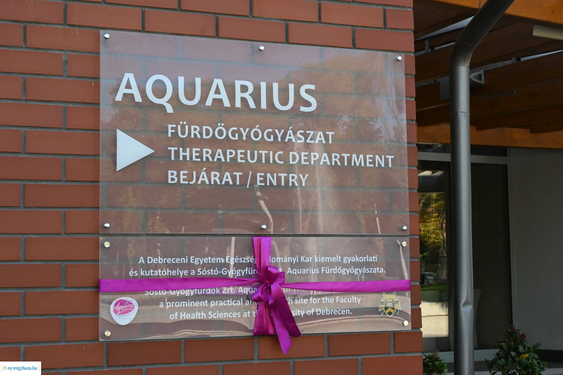 Együttműködési megállapodás - balneoterápiás kurzus indul a Sóstó Gyógyfürdő Zrt-nél