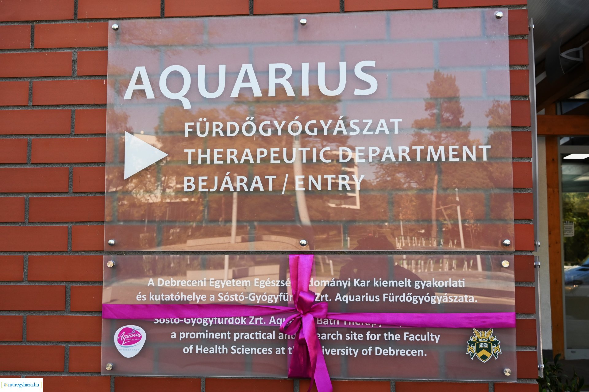 Együttműködési megállapodás - balneoterápiás kurzus indul a Sóstó Gyógyfürdő Zrt-nél