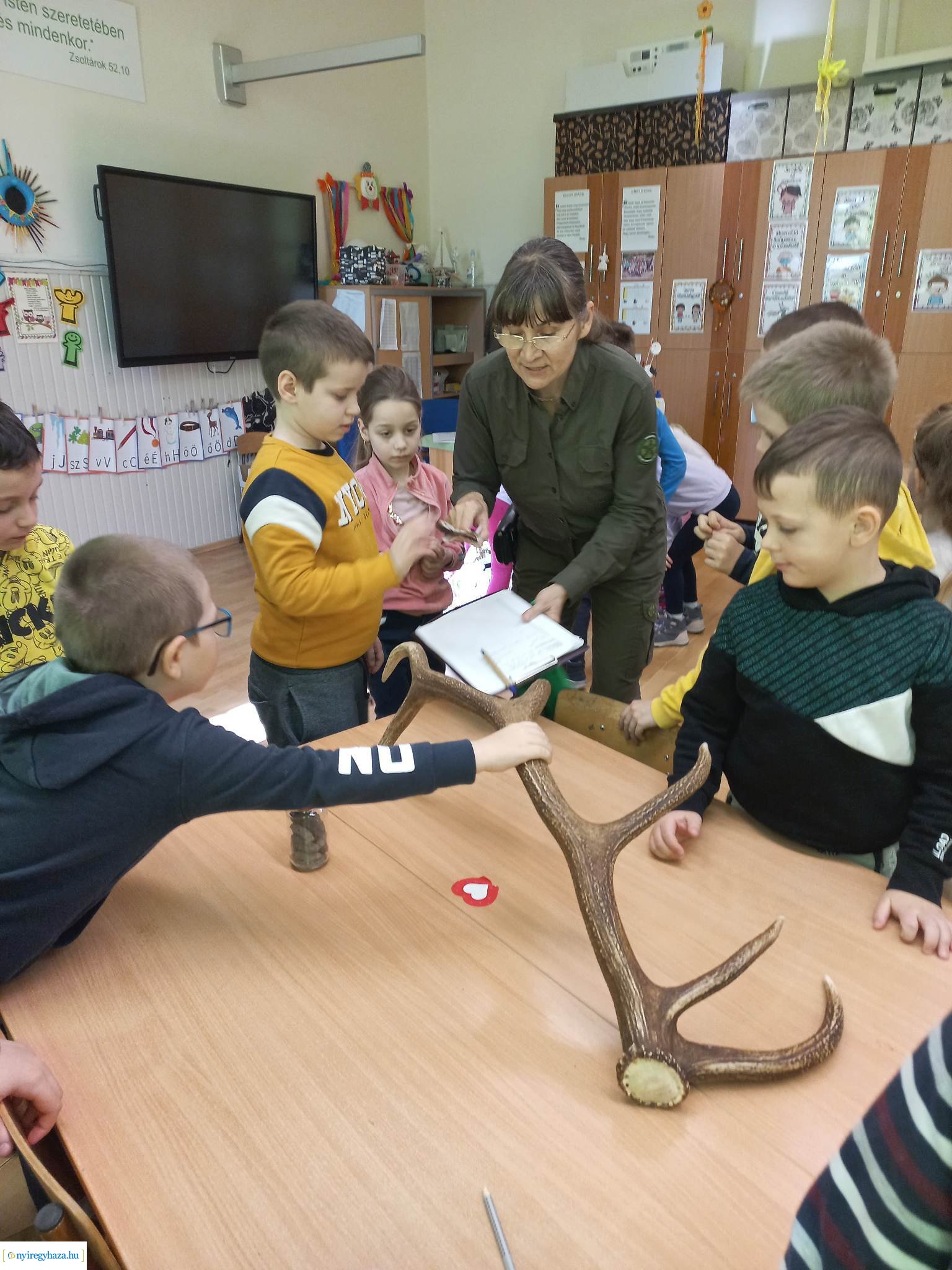 Együttműködik a Jókai Általános Iskola és a Nyíregyházi Erdészet 