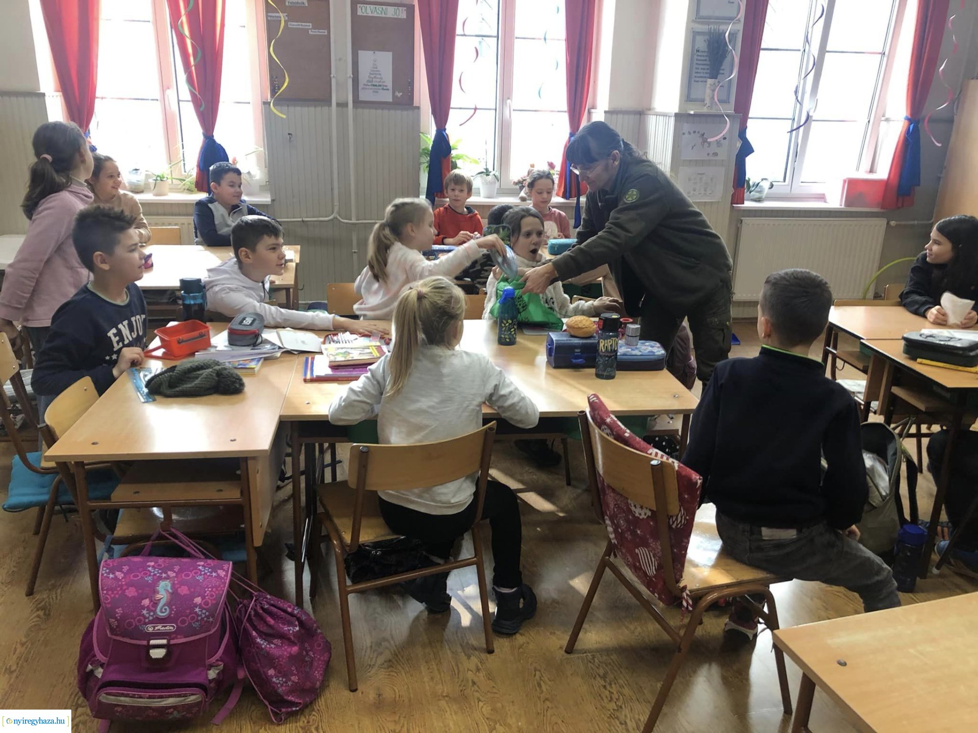 Együttműködik a Jókai Általános Iskola és a Nyíregyházi Erdészet 