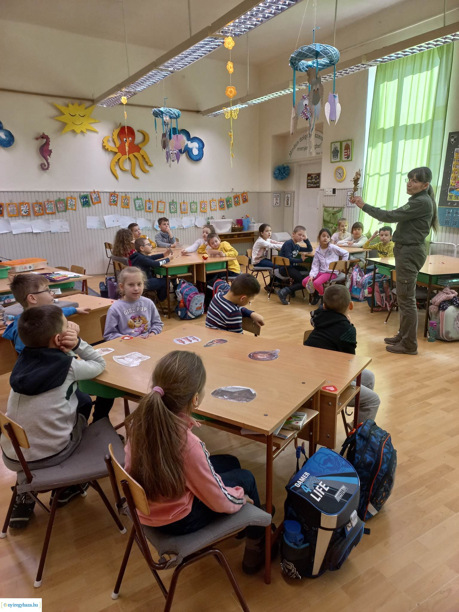Együttműködik a Jókai Általános Iskola és a Nyíregyházi Erdészet 