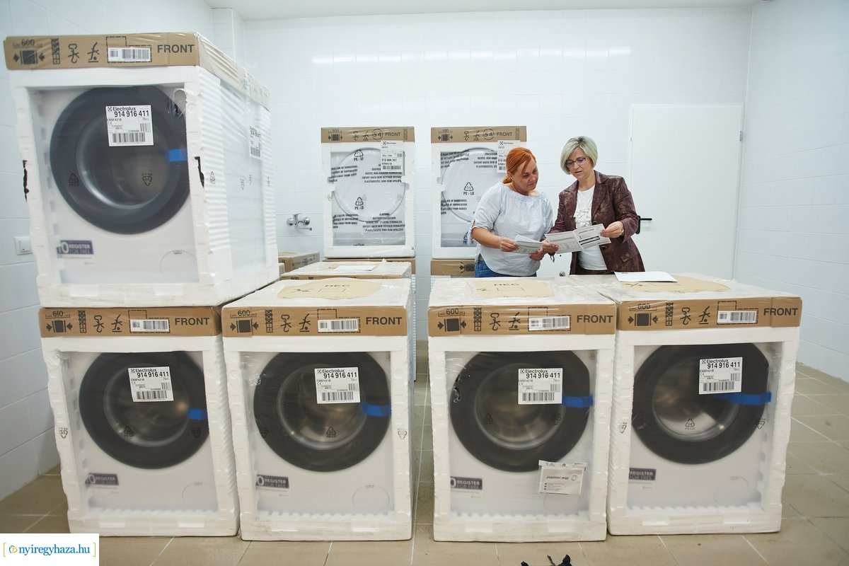 Electrolux adomány a szociális intézményeknek