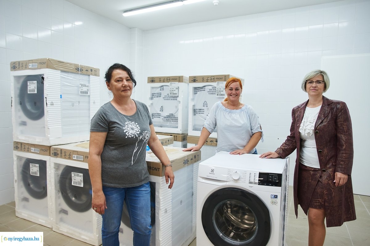 Electrolux adomány a szociális intézményeknek