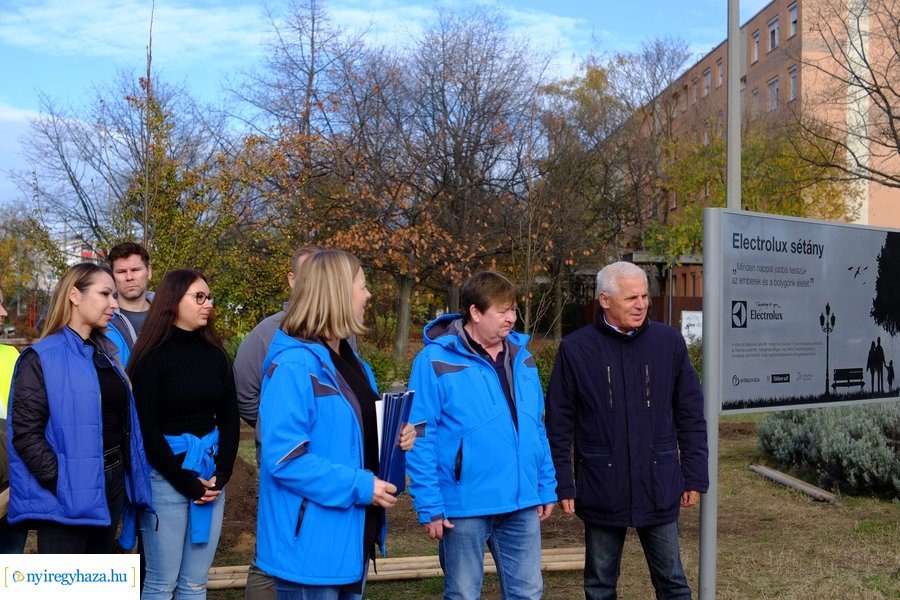 Electrolux faültetés a Jósavárosban