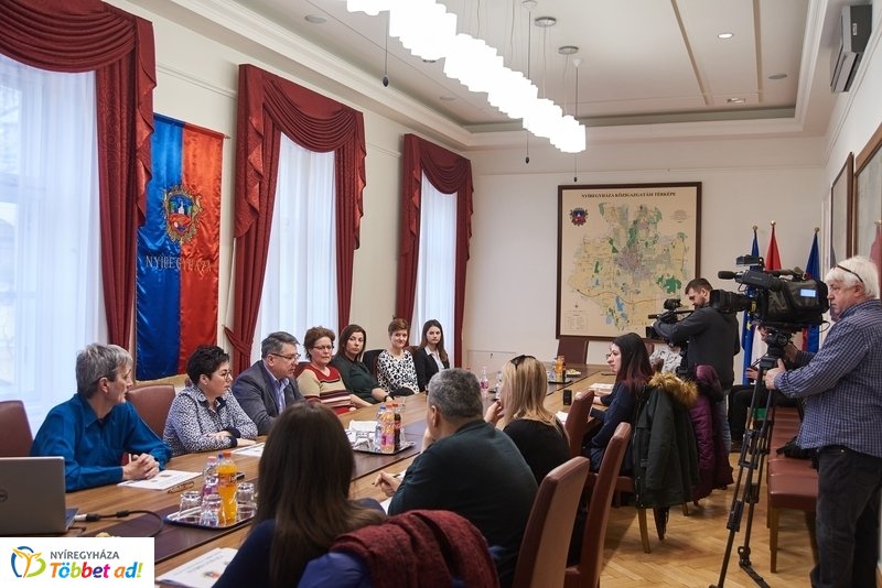 Életminőség Nyíregyházán sajtótájékoztató