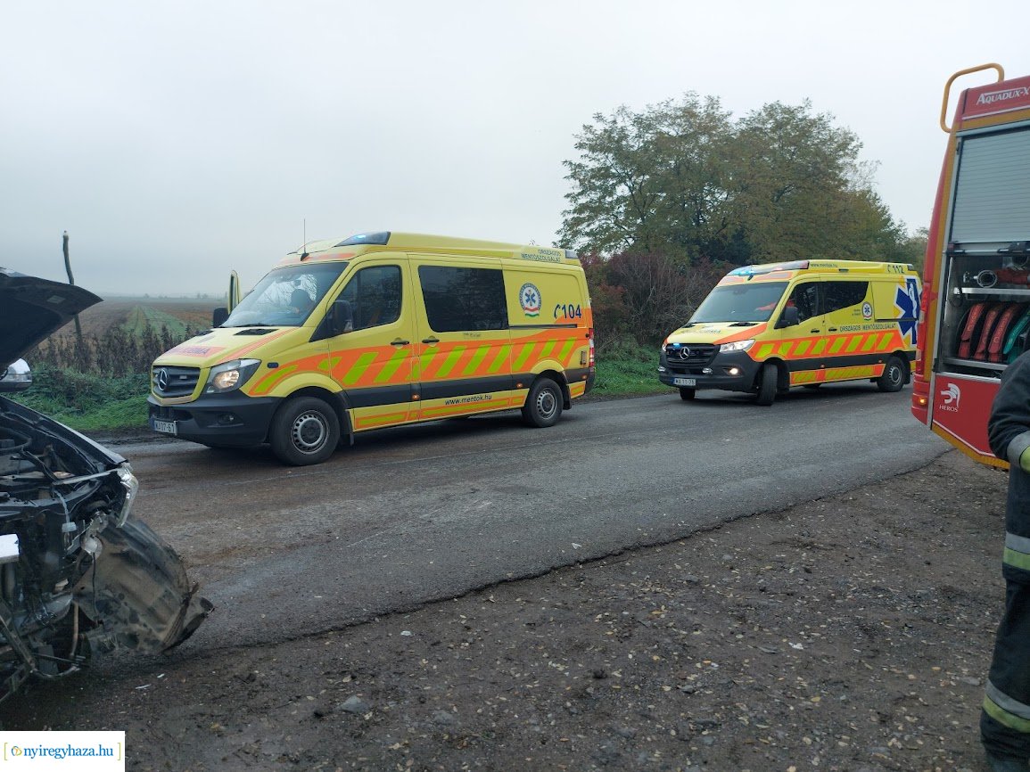 Életveszélyes állapotban szállították kórházba a Kótajnál történt baleset egyik sérültjét