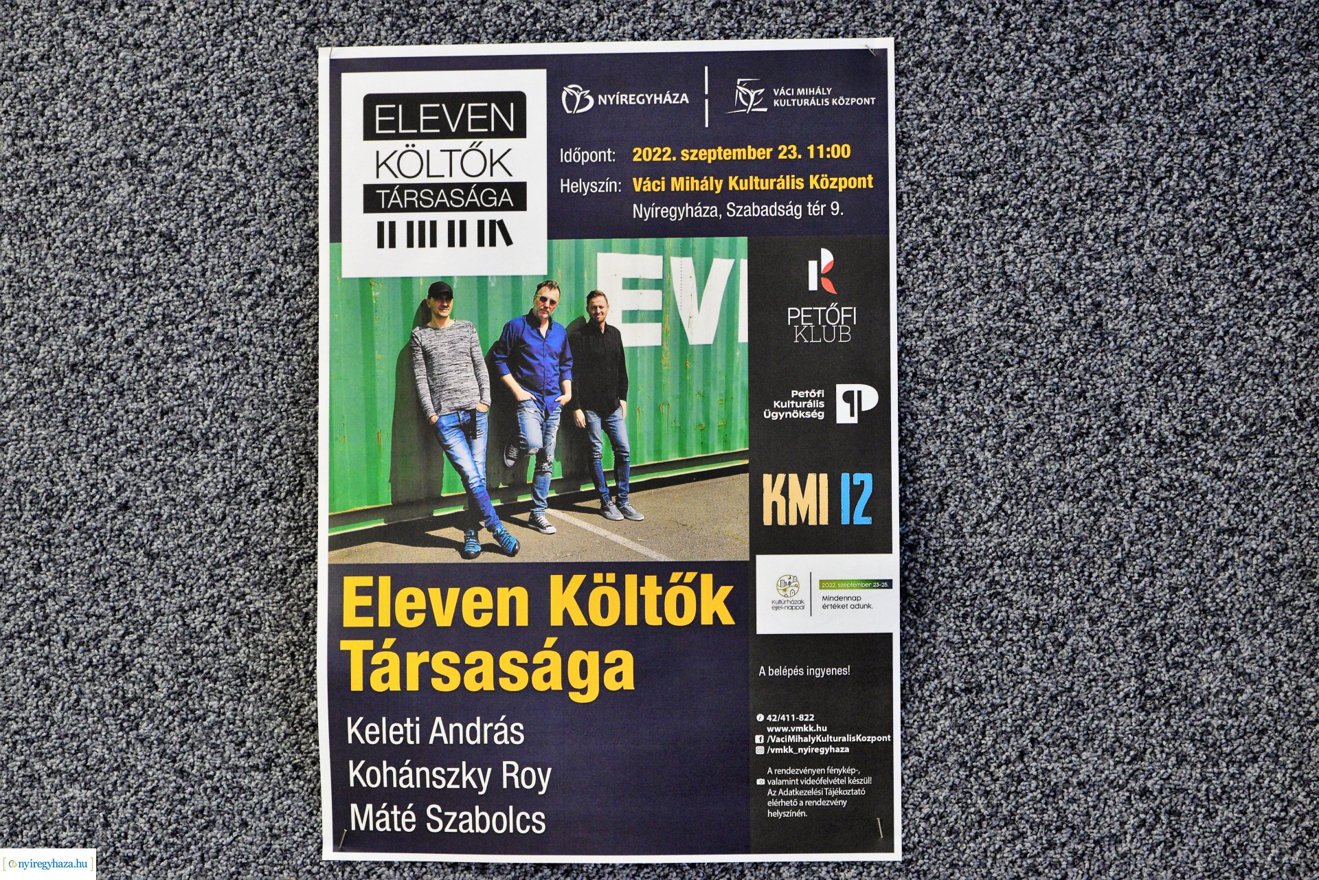 Eleven Költők Társaságának koncertje