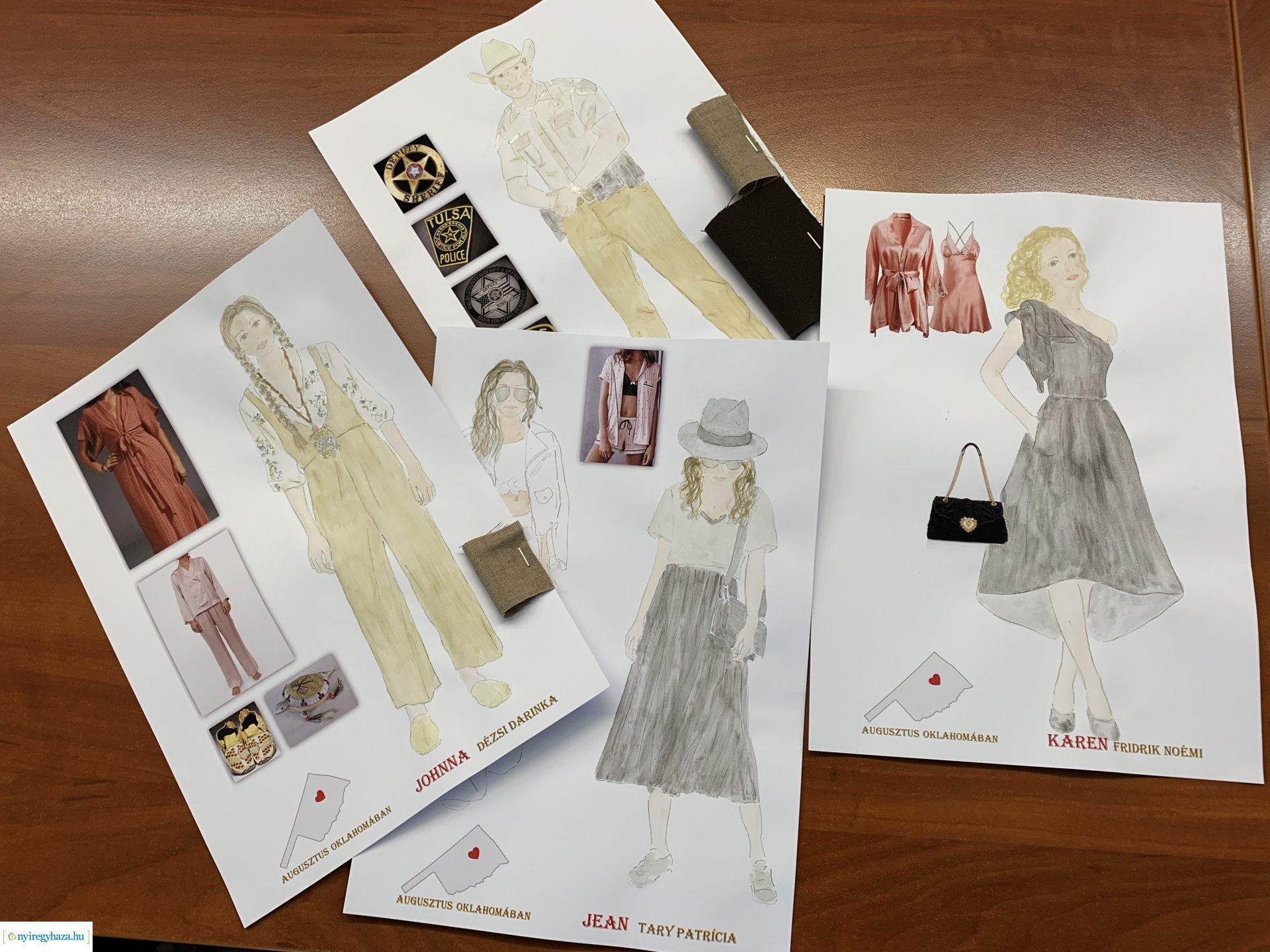 Elfogadták az Augusztus Oklahomában című nagyszínpadi előadás jelmezterveit