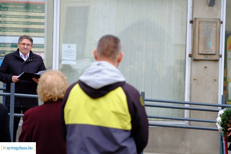 Elhurcolt postai dolgozókra emlékeztek 2022