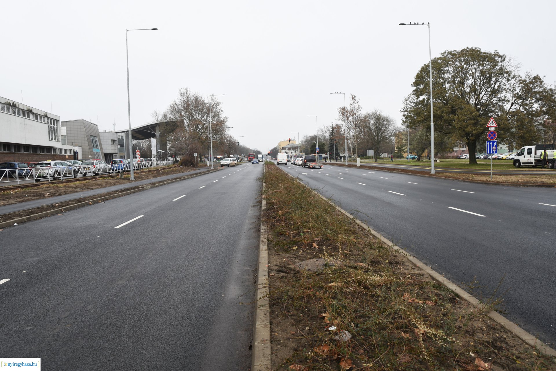 Elkészült a Nagykörút négysávosítása