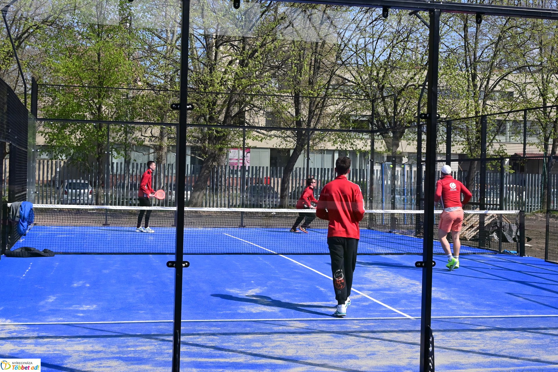 Elkészült az első padel pálya Nyíregyházán