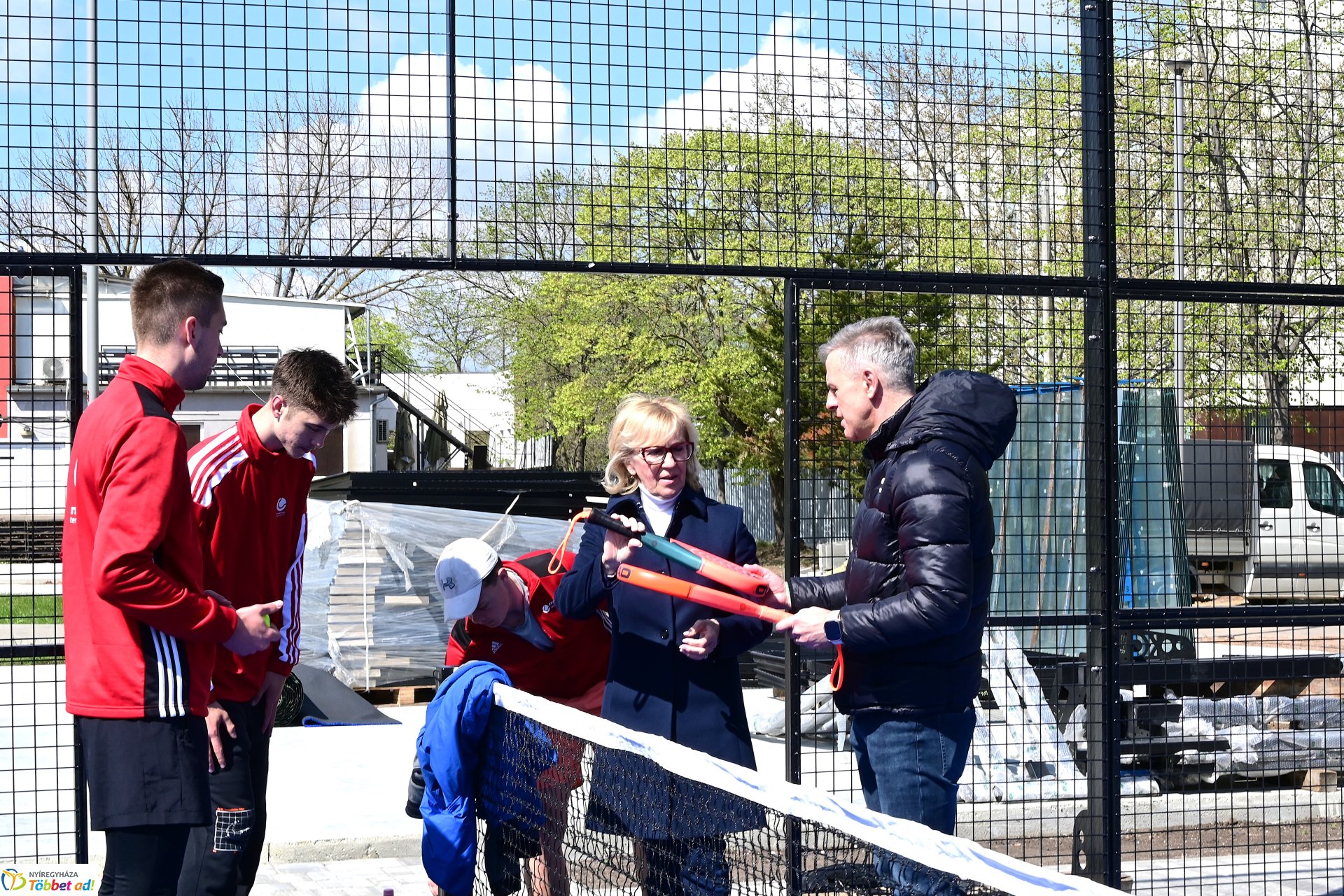 Elkészült az első padel pálya Nyíregyházán