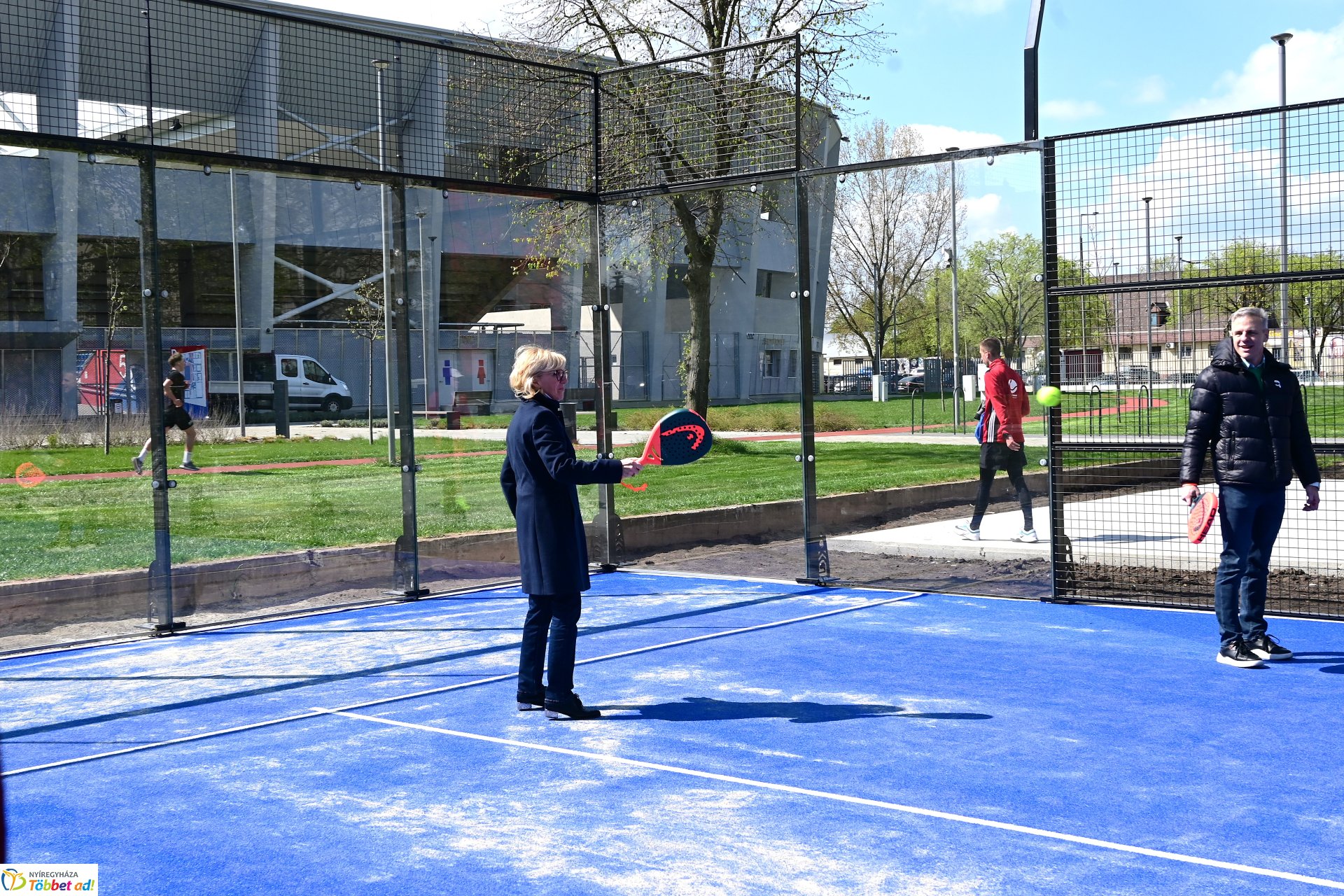 Elkészült az első padel pálya Nyíregyházán