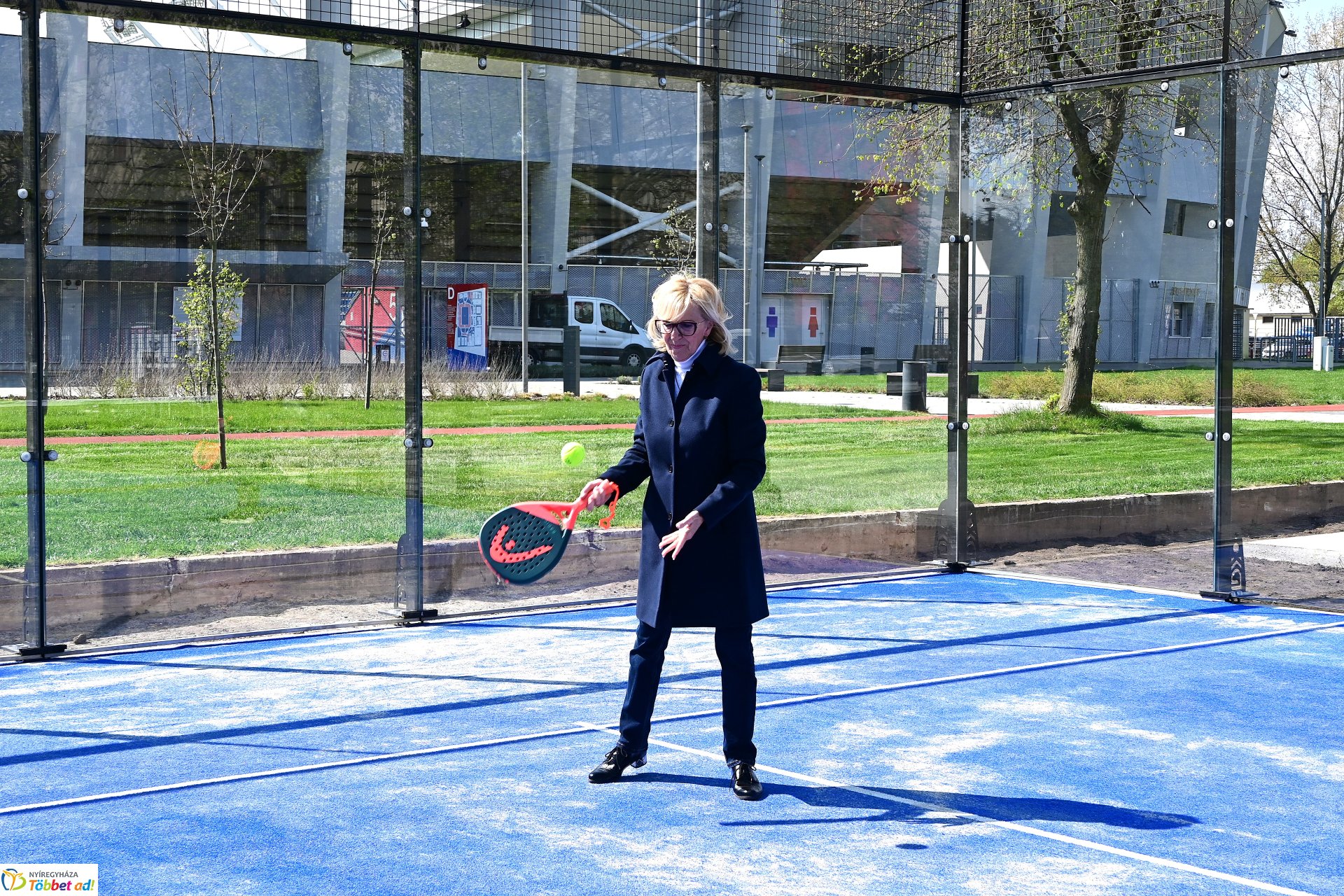 Elkészült az első padel pálya Nyíregyházán