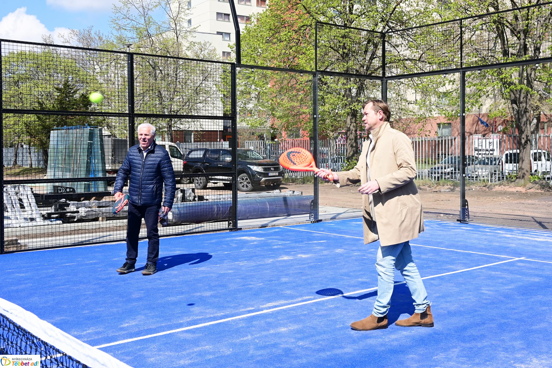 Elkészült az első padel pálya Nyíregyházán