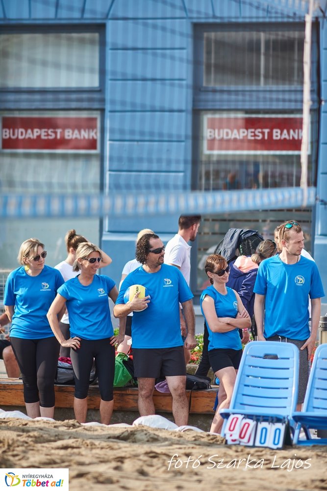 Elkezdődött a Hübner strand röpi