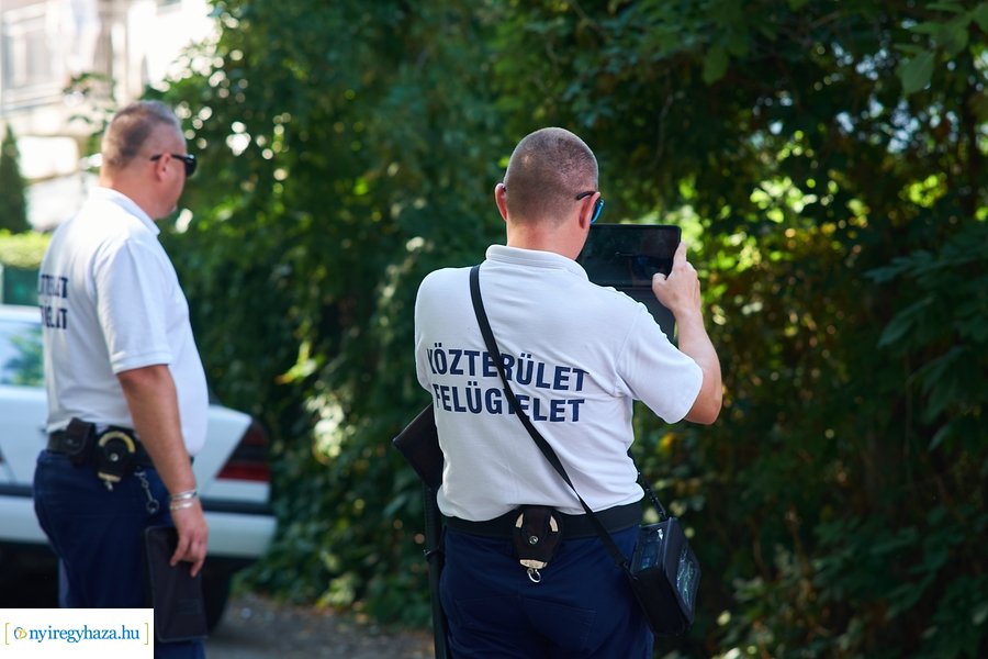 Ellenőriz a Közterület Felügyelet