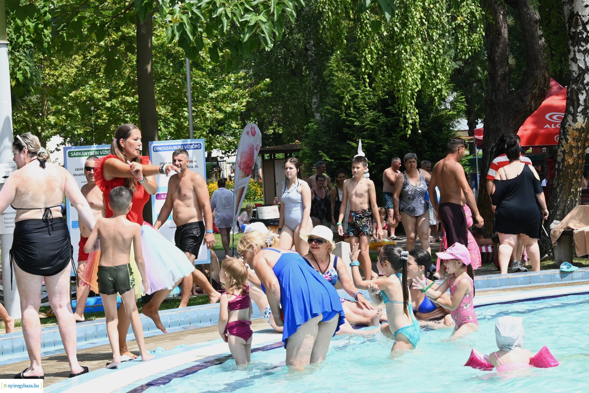 Élménynap a Parkfürdőben