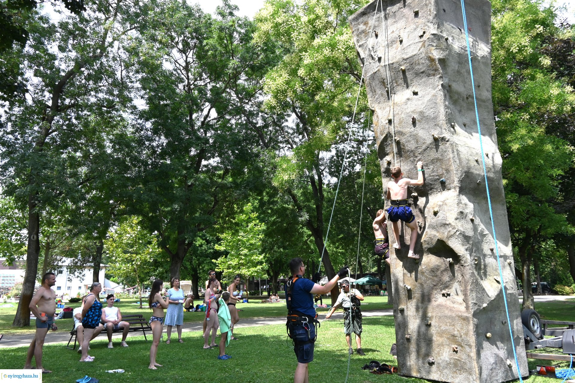 Élménynap a Parkfürdőben