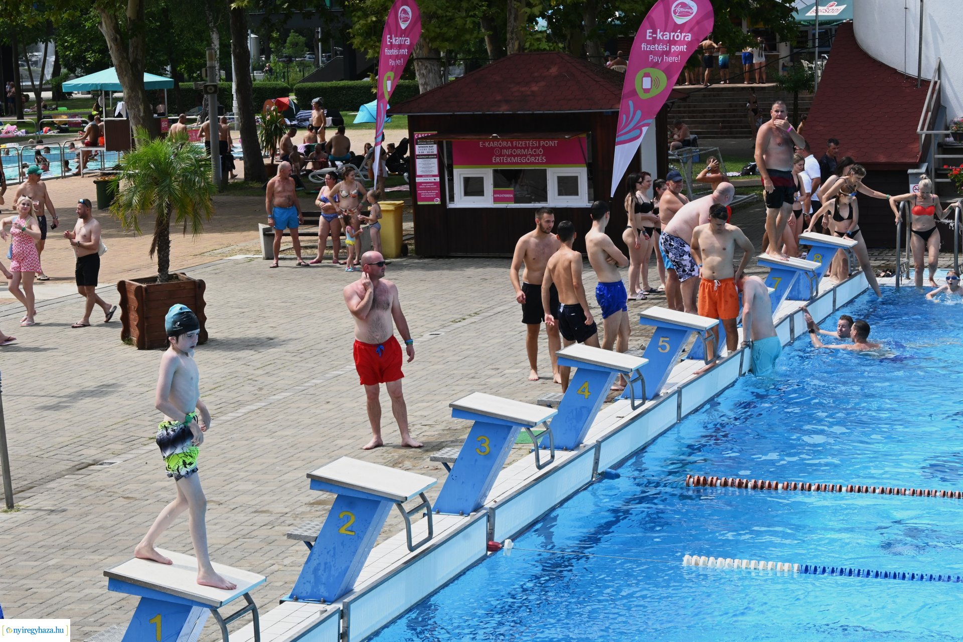 Élménynap a Parkfürdőben