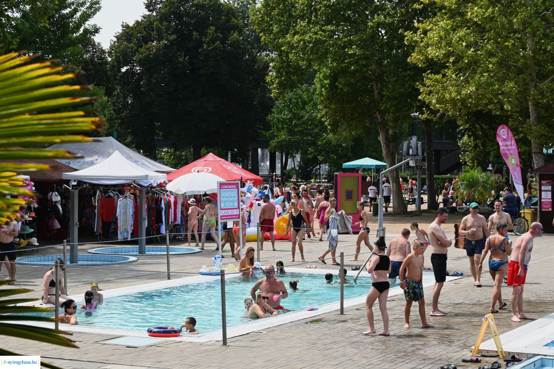 Élménynap a Parkfürdőben