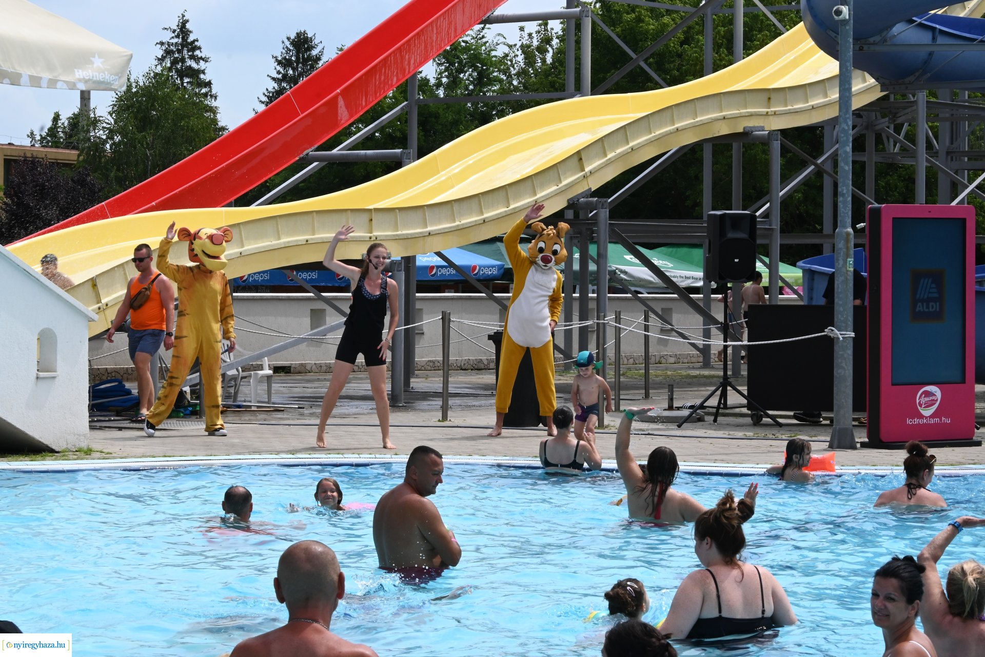 Élménynap a Parkfürdőben