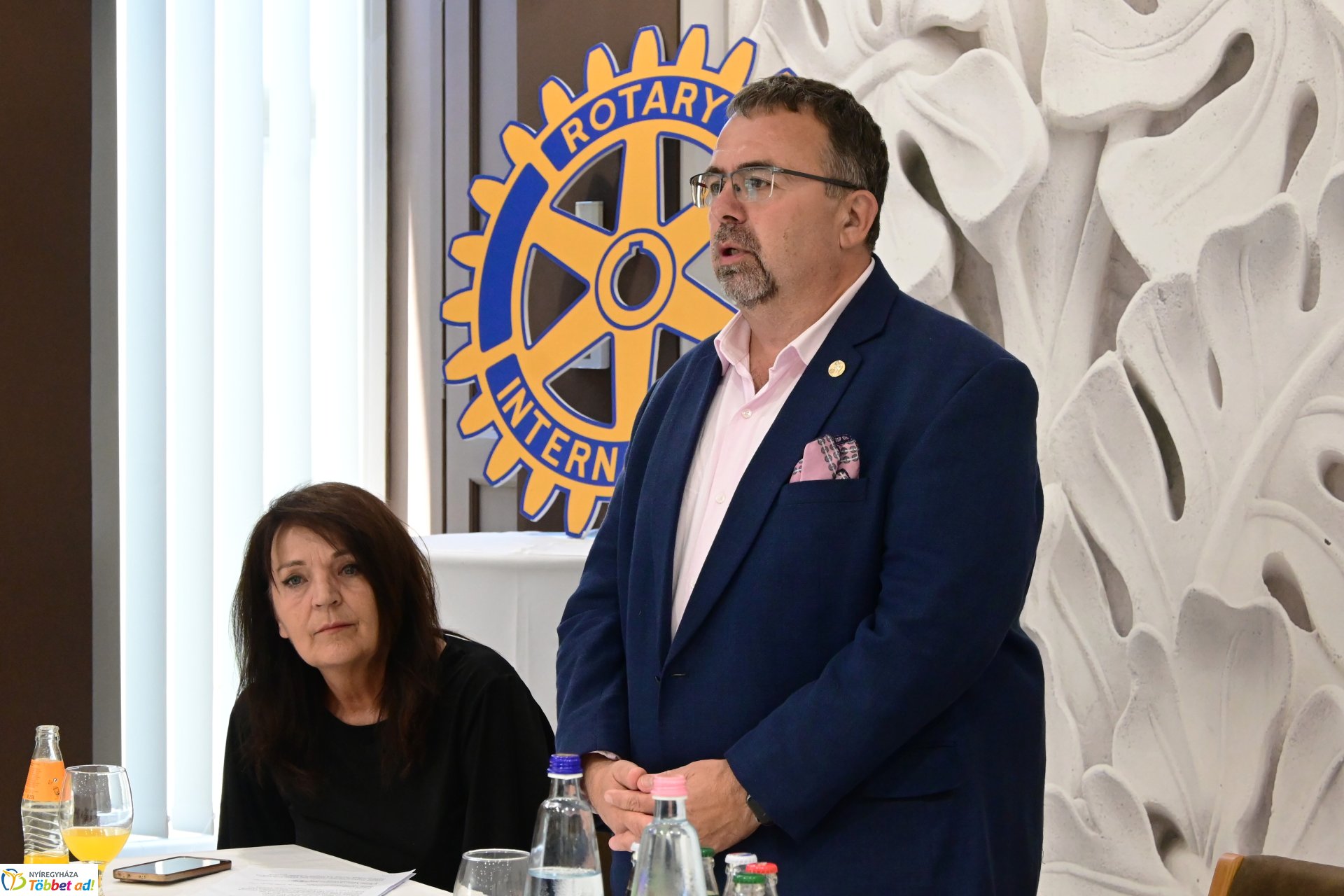 Elnöki láncátadó ünnepség a Rotary Club Nyíregyháza életében