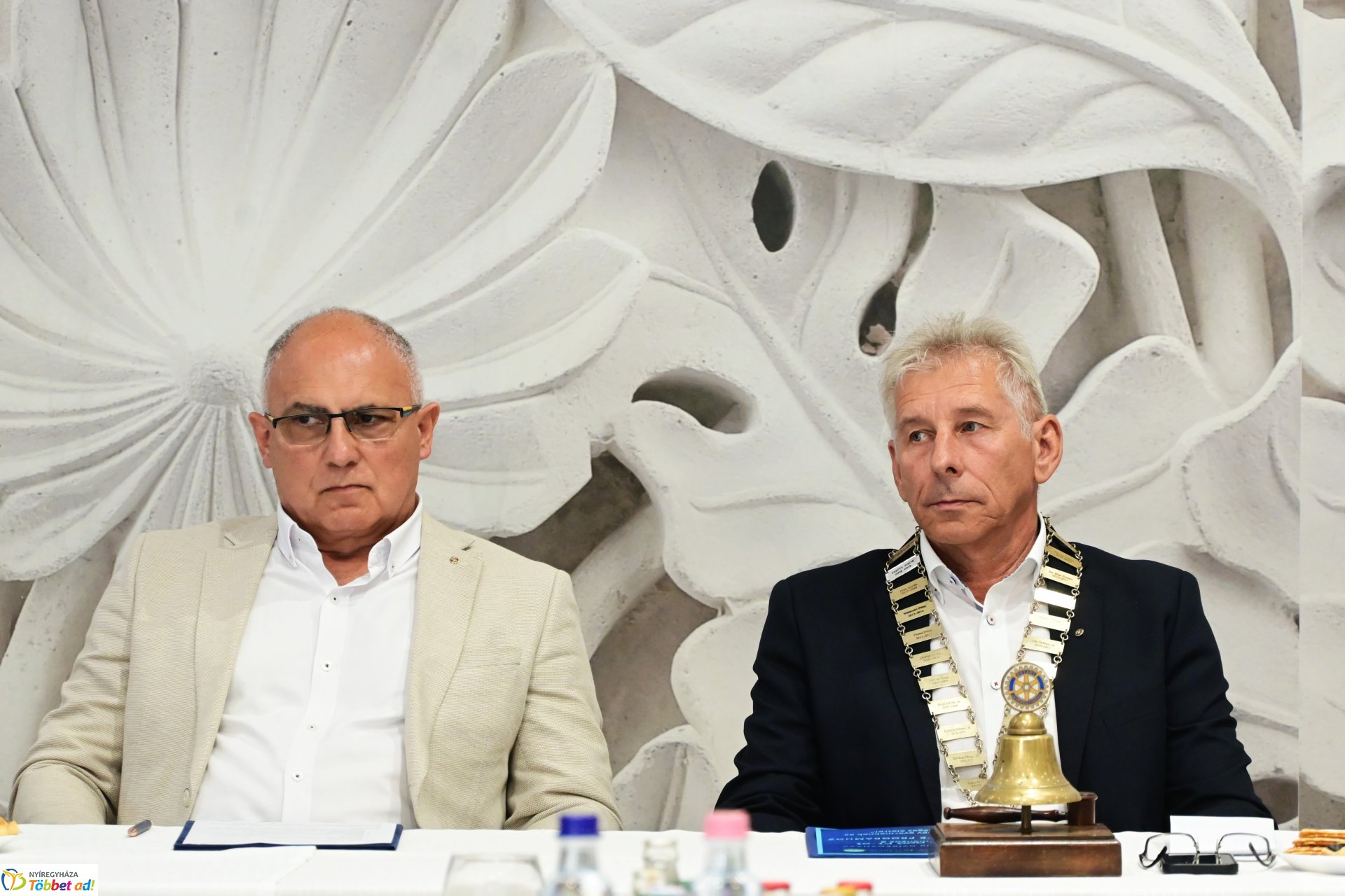 Elnöki láncátadó ünnepség a Rotary Club Nyíregyháza életében