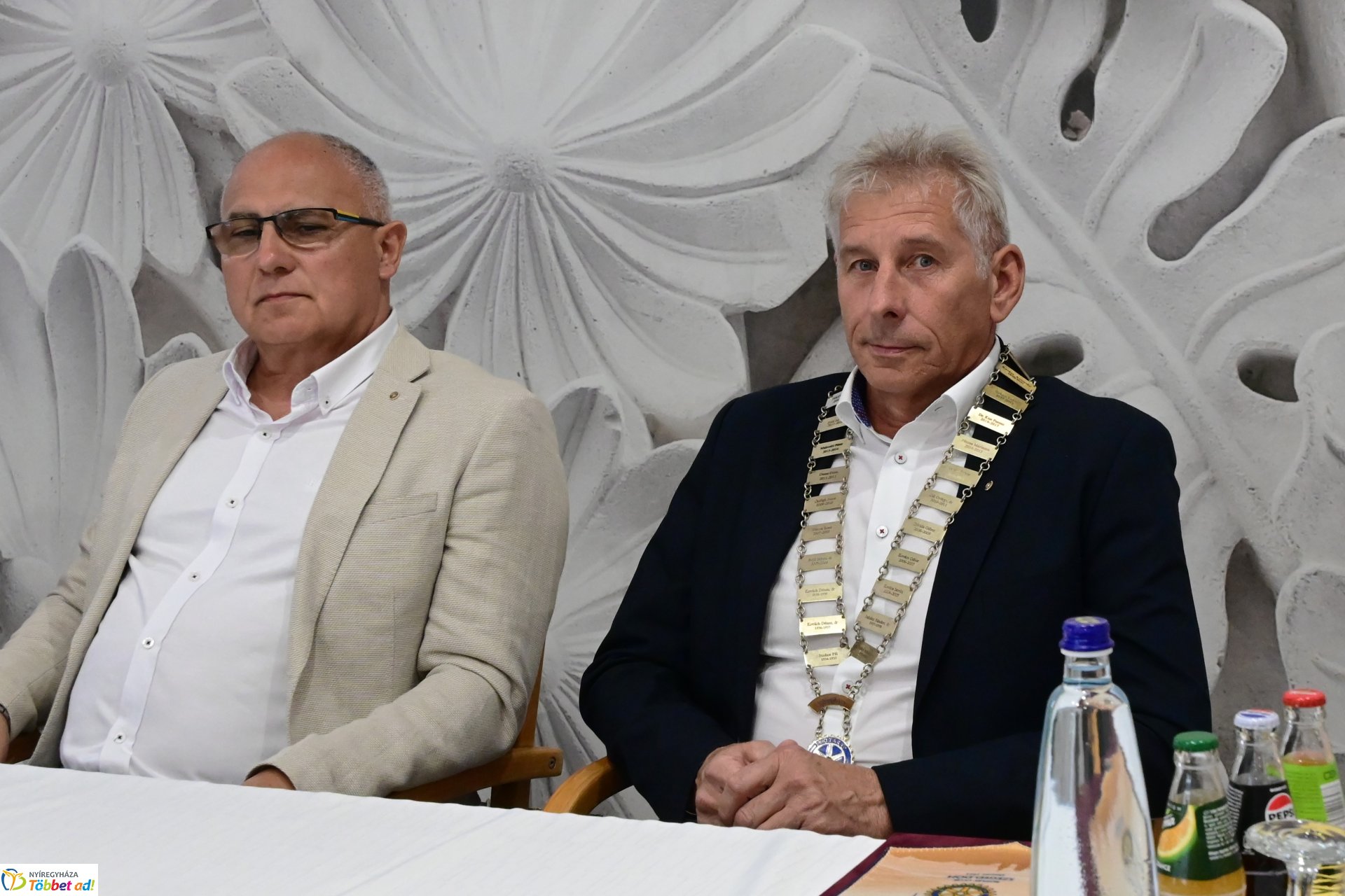 Elnöki láncátadó ünnepség a Rotary Club Nyíregyháza életében