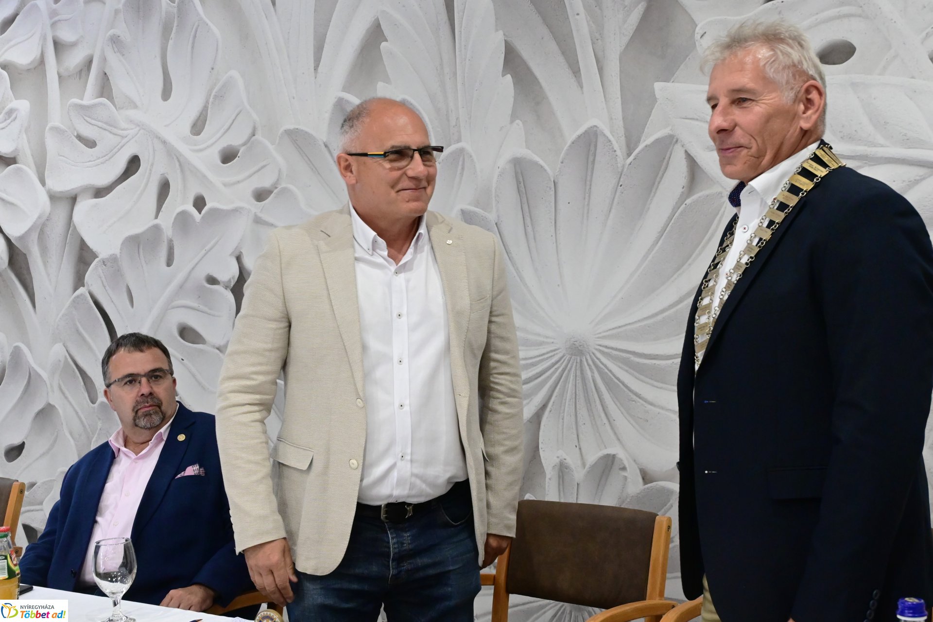 Elnöki láncátadó ünnepség a Rotary Club Nyíregyháza életében