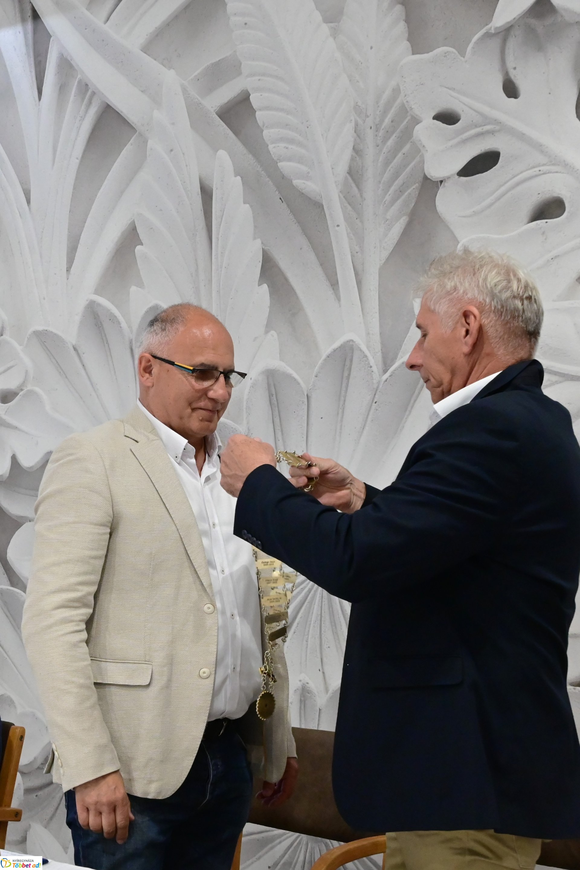 Elnöki láncátadó ünnepség a Rotary Club Nyíregyháza életében