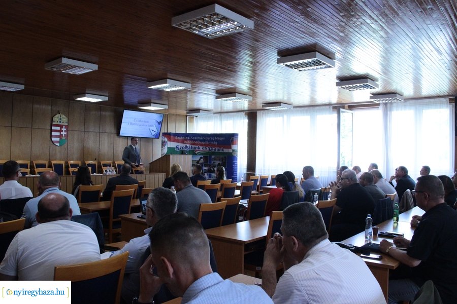 Előadás a bűnmegelőzés új kihívásairól