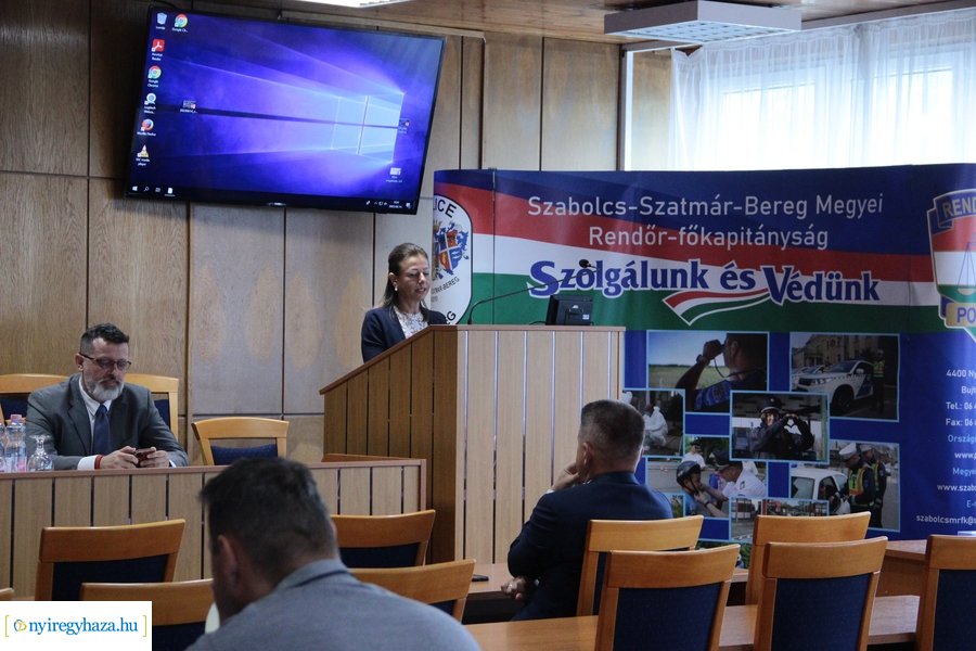 Előadás a bűnmegelőzés új kihívásairól