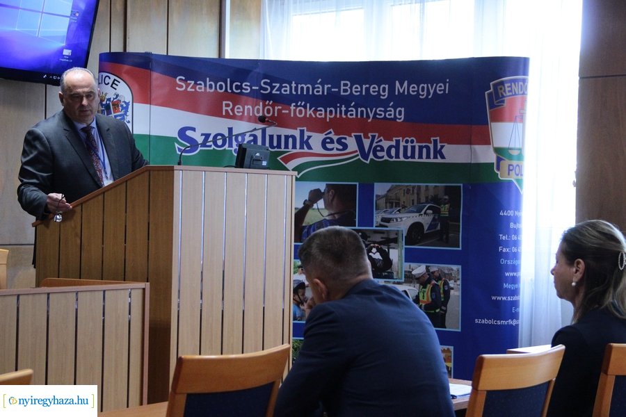 Előadás a bűnmegelőzés új kihívásairól