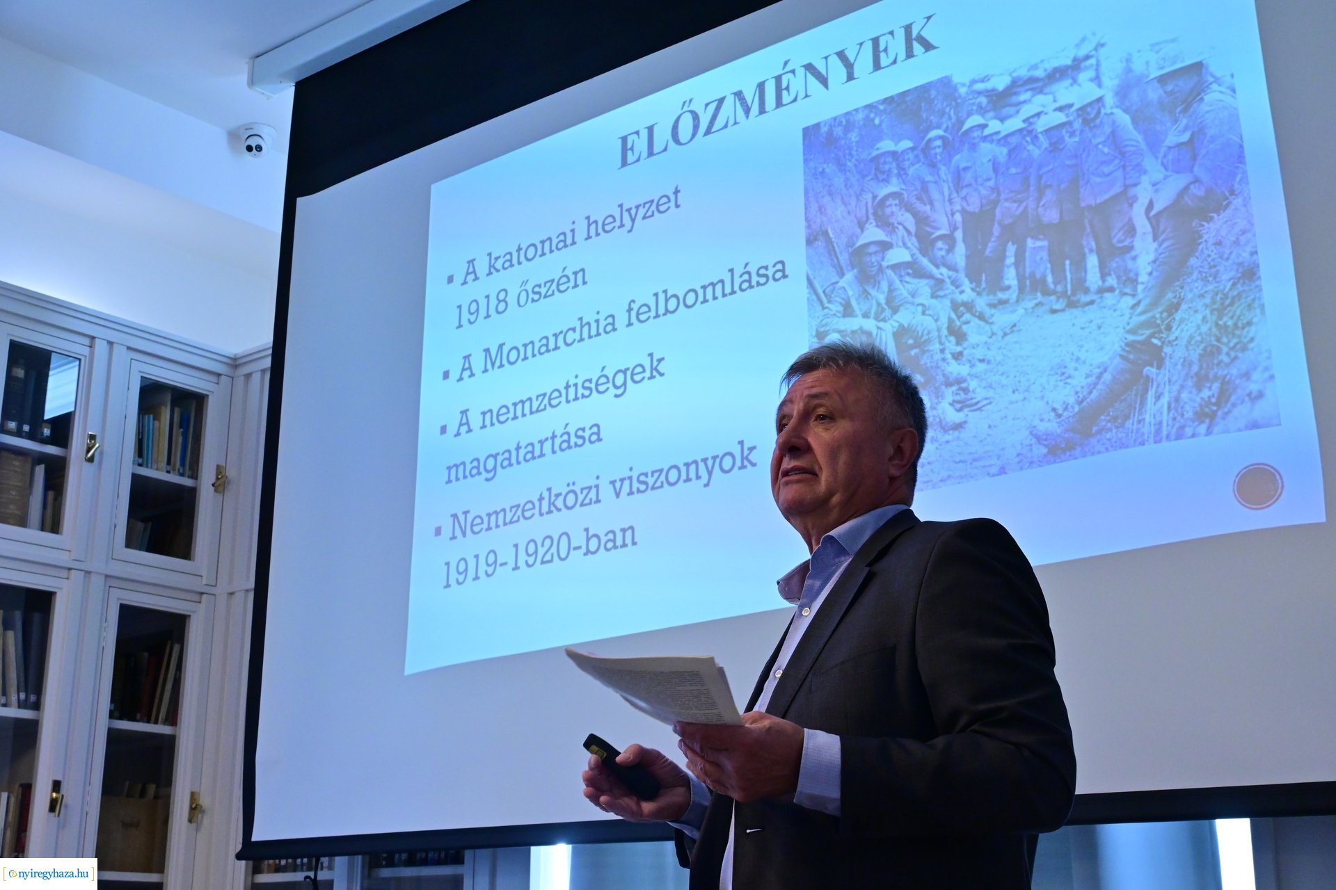 Előadás a Kállay Házban 20241017