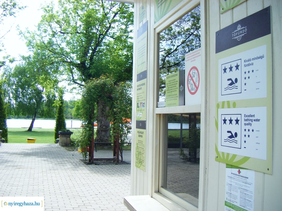 Előkészületi munkák a Tófürdőn