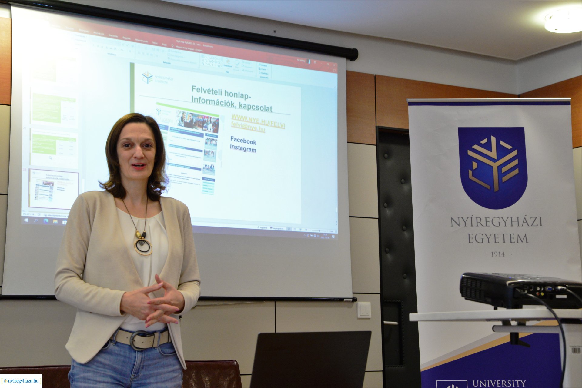 Előzetes felvételi tájékoztató a Nyíregyházi Egyetemen