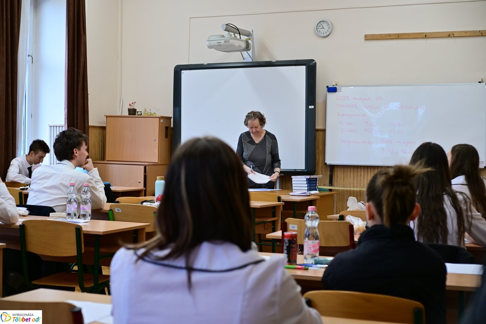 Elstartolt a magyar írásbeli érettségi a Kölcsey gimnáziumban - 2025