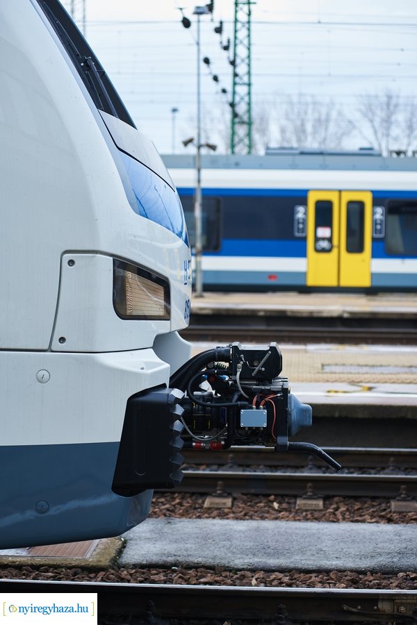 Emeletes vonat Nyíregyházán