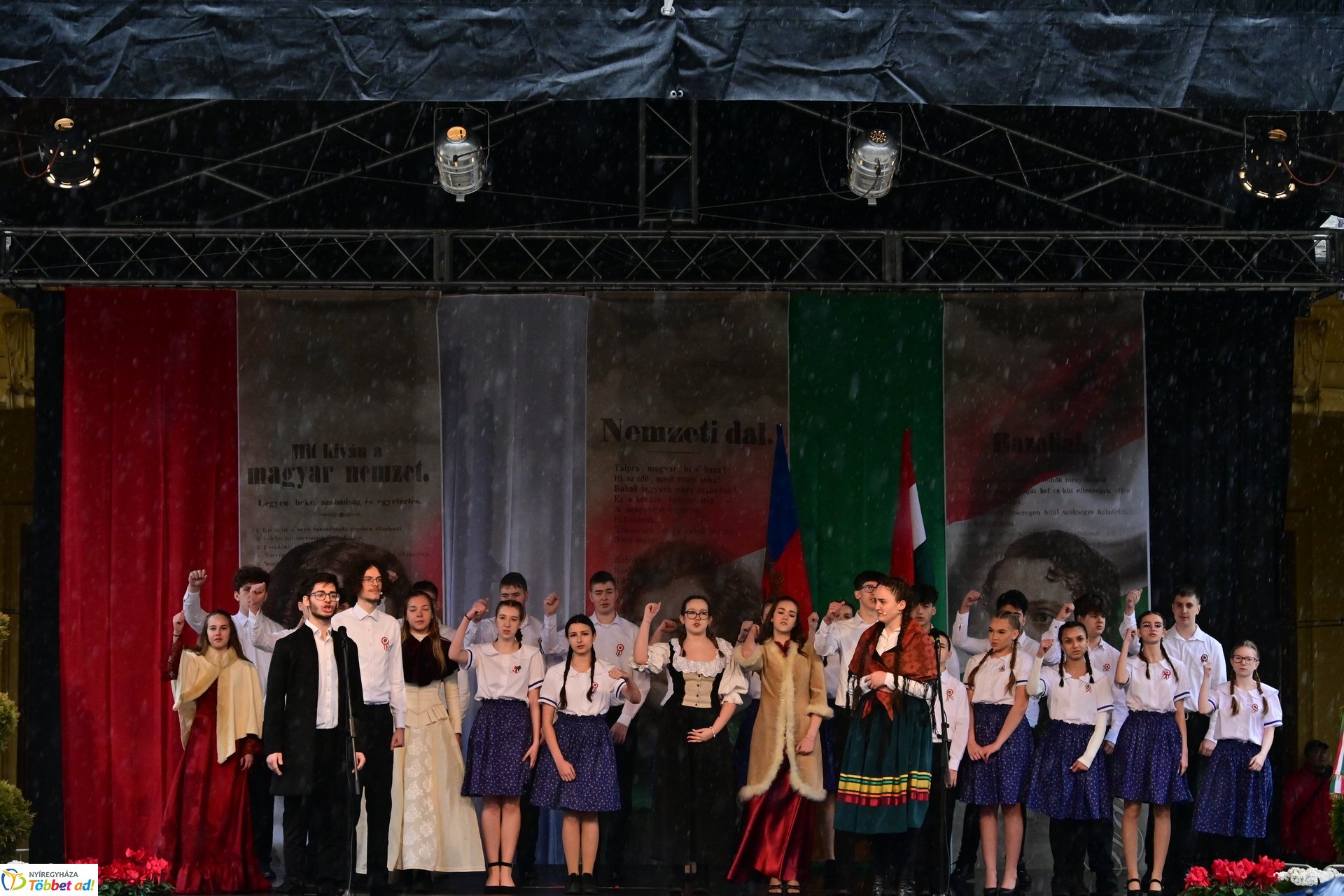 Emlékezés 1848-ra a Kossuth téren - 2025