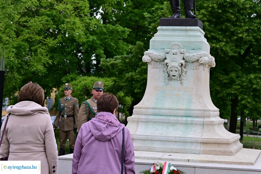 Emlékezés a Bessenyei szobornál 2024